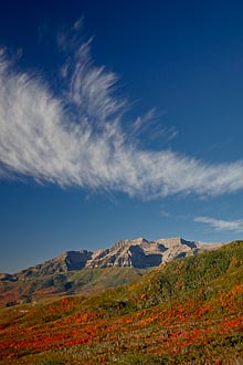 Cloud Over Orange Mountain