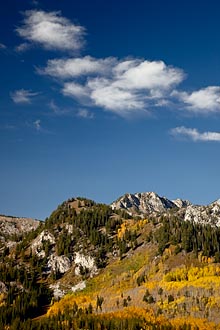 Clouds Over Fall Color